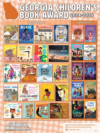 Georgia Children Book Awards Poster 